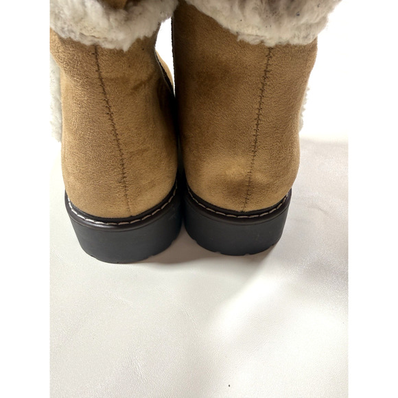 Comfort Est 1946 Women’s Suede Boots Side Zip Size 8W - Picture 5 of 12